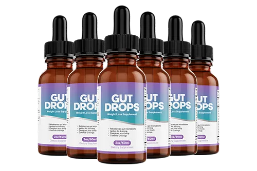 gut drops 6 bottles